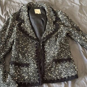 Nanette Lepore Black and White Blazer